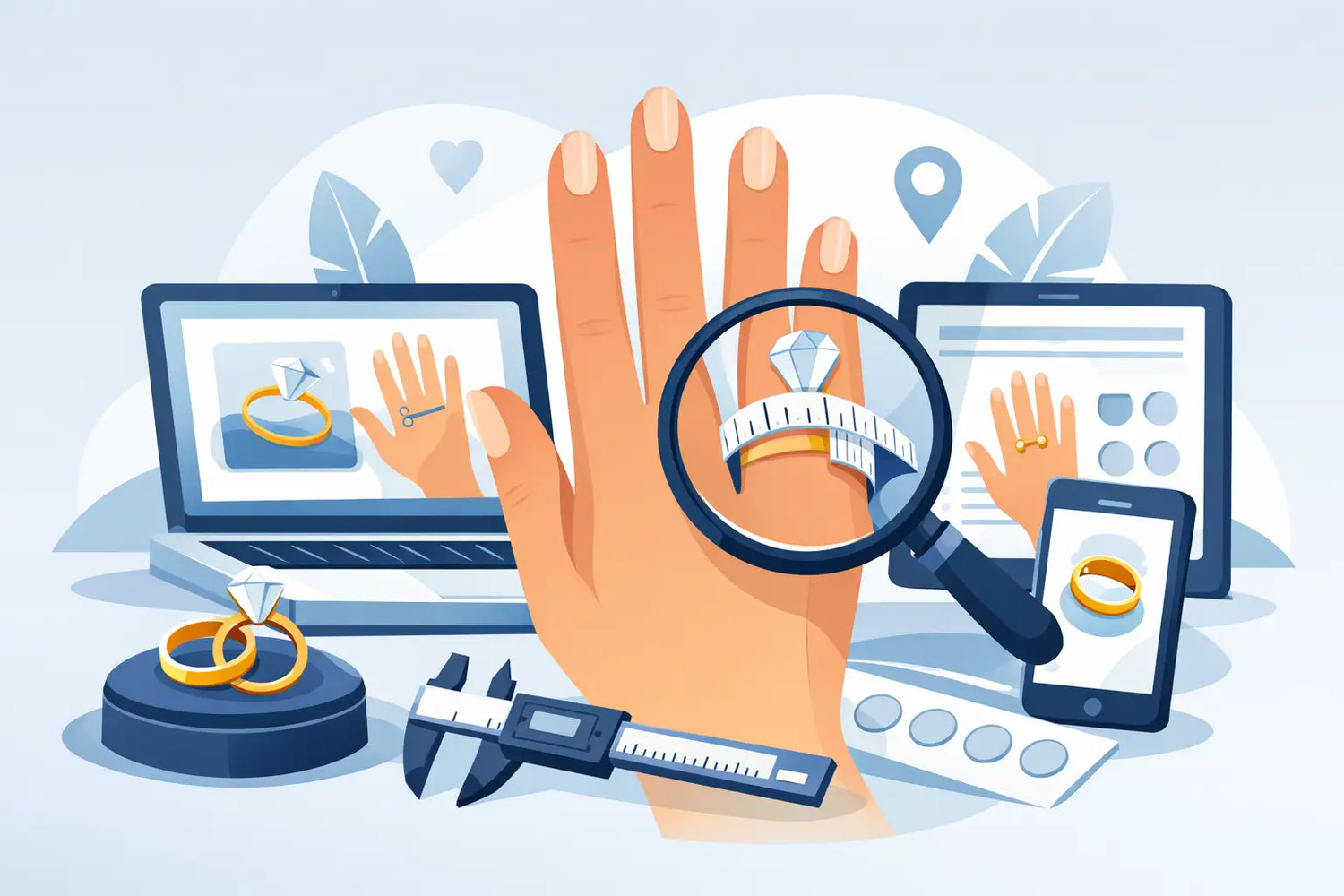 Ringgröße online bestimmen - einfach richtig
