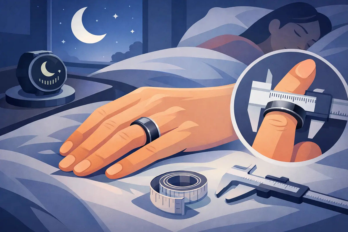 Smartring nachts richtig tragen: So misst er besser