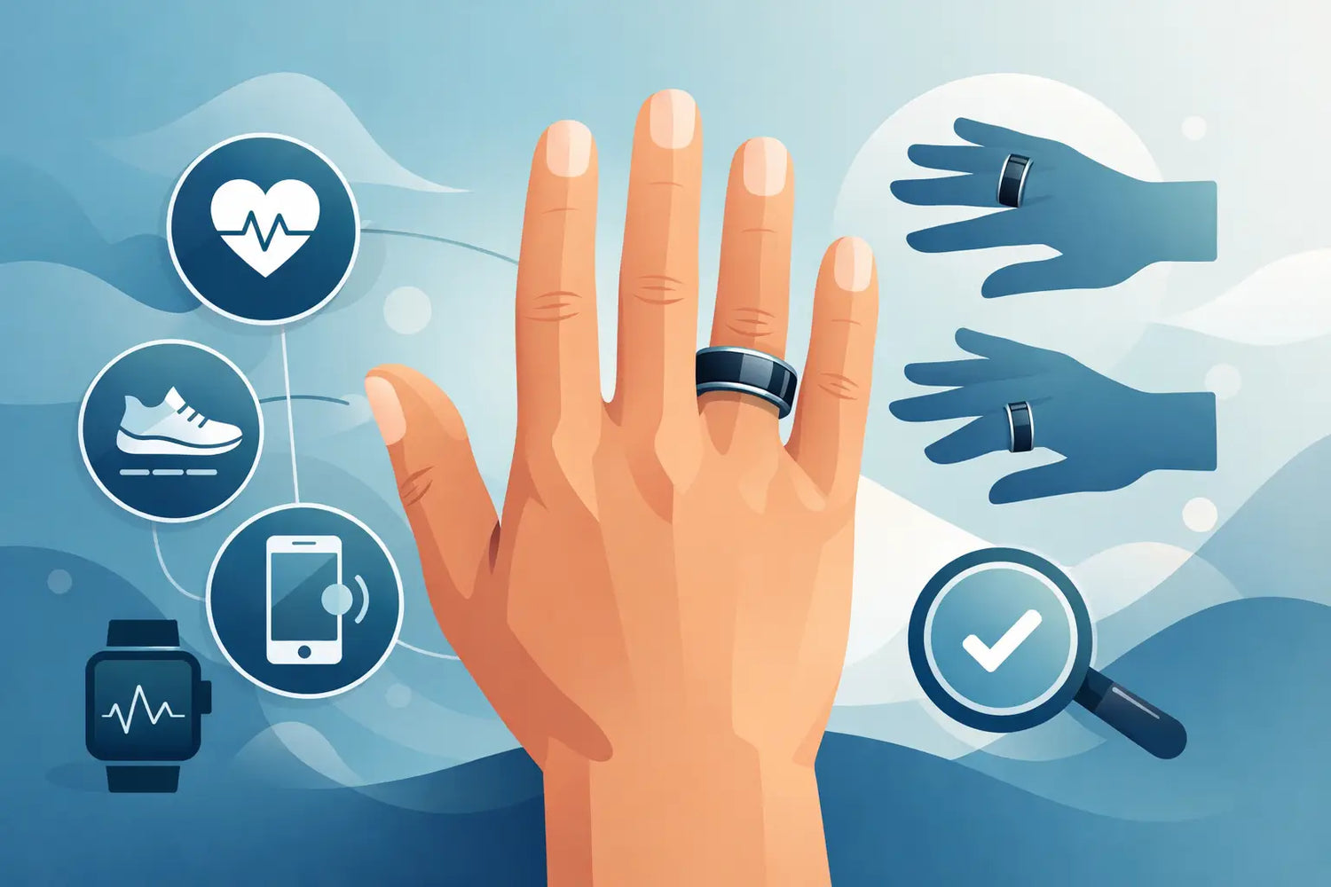 Welcher Finger für Smartring? So sitzt er richtig